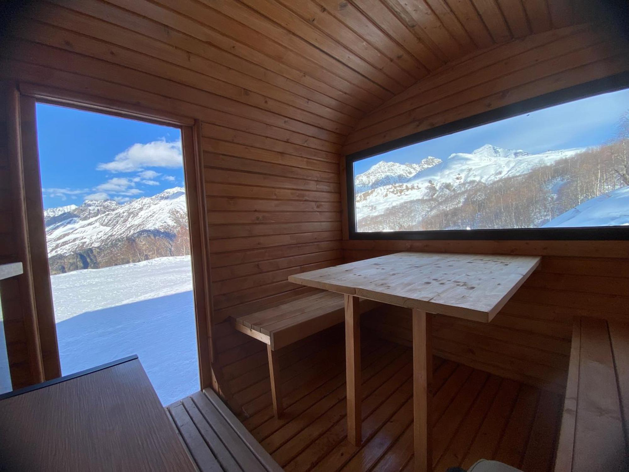 Sauna Tetnuldi 메스티아 외부 사진